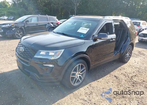 2018 Ford Explorer Sport z USA, uszkodzony, nr VIN 1FM5K8GT2JGA77505